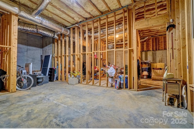 5826 Natoma Rd, Lake Wylie, SC 29710 - misc room featuring unfinished concrete floors
