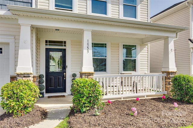 1553 Arcadia Bluff Dr, York, SC 29745 - entrance to property featuring covered porch