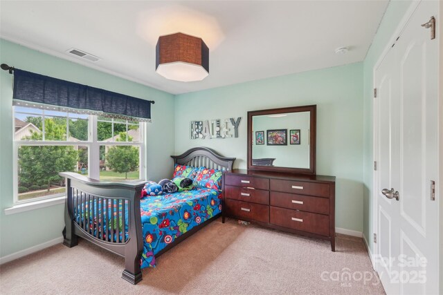 5812 Dinsmore Ln, Belmont, NC 28012 - bedroom featuring light carpet and baseboards