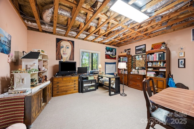81 Corbin Shady Ln, Waynesville, NC 28785 - office with carpet flooring