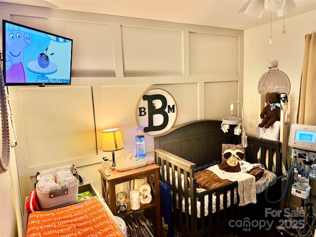 312 Shady Ln, Lincolnton, NC 28092 - bedroom with a decorative wall