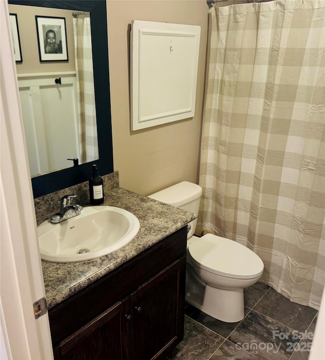 312 Shady Ln, Lincolnton, NC 28092 - full bathroom featuring toilet and vanity