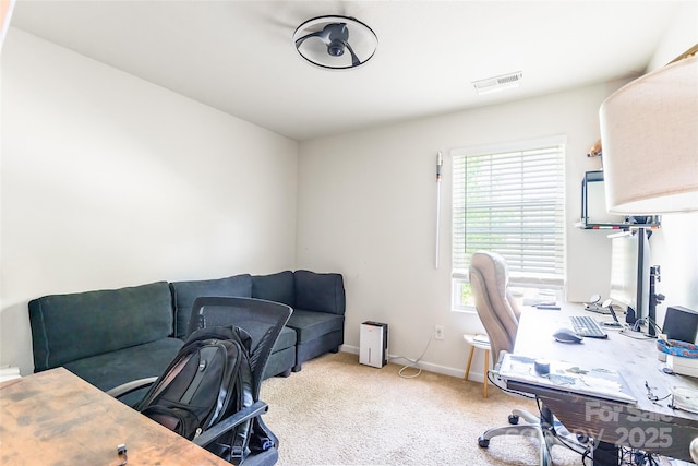 2009 Talbert Ct, Charlotte, NC 28214 - office featuring light carpet and baseboards