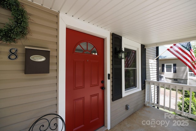 118 Sunset Dr, Clover, SC 29710 - view of exterior entry with covered porch