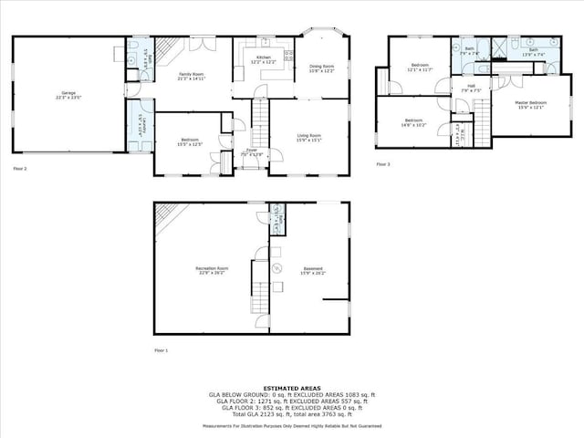 2701 Castes Dr, Pfafftown, NC 27040 - home floor plan