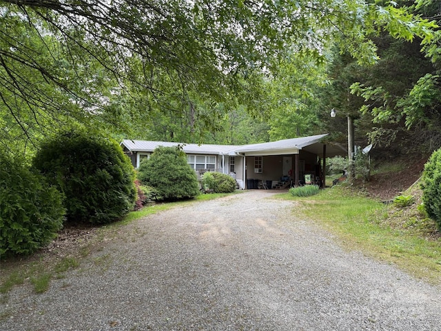 616/620 Pole Miller Ext, Brevard, NC 28712 - view of front facade featuring driveway