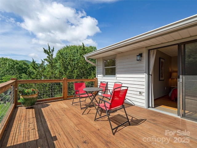 143 Mountain Crest Rd, Swannanoa, NC 28778 - view of deck