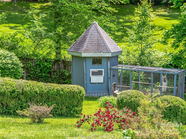 143 Mountain Crest Rd, Swannanoa, NC 28778 - view of poultry coop