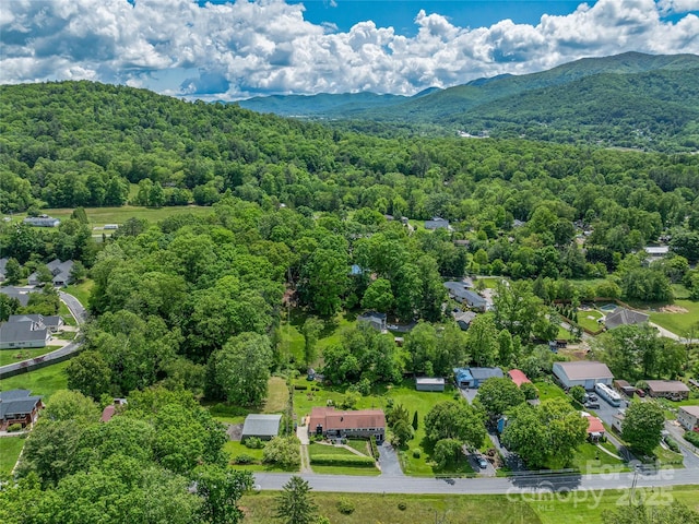143 Mountain Crest Rd, Swannanoa, NC 28778 - aerial view of a forest and mountains