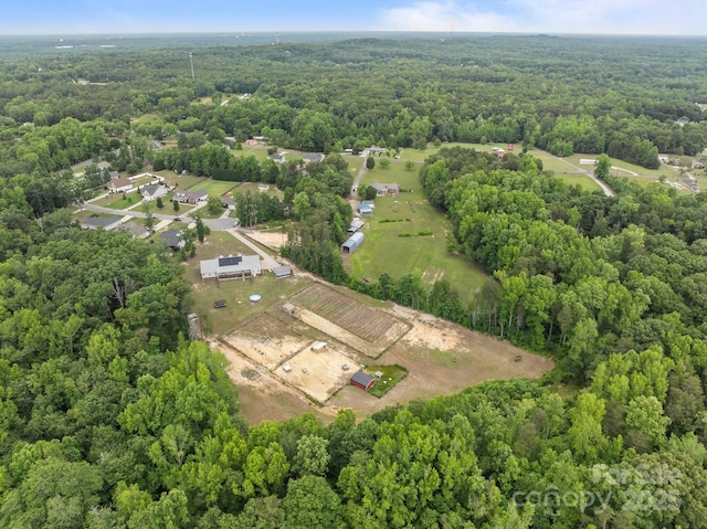 1230 Long Creek Ln, Salisbury, NC 28146 - aerial view of property's location with a forest