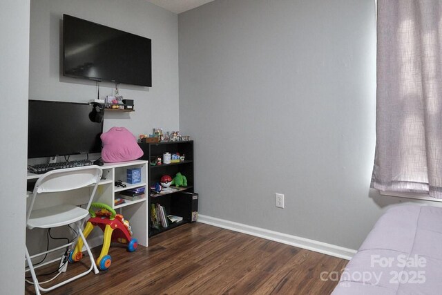 327 Wilkes Place Dr, Fort Mill, SC 29715 - bedroom with wood finished floors and baseboards