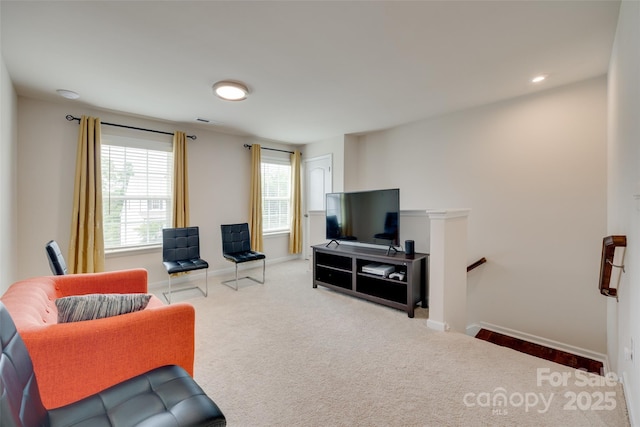 1033 Dorsey Dr, Fort Mill, SC 29715 - living area featuring baseboards and carpet flooring
