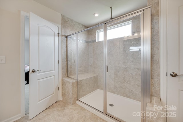 1033 Dorsey Dr, Fort Mill, SC 29715 - bathroom featuring a shower stall