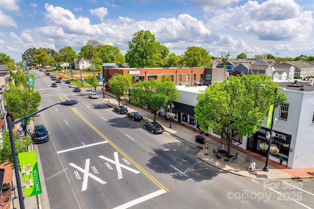 1033 Dorsey Dr, Fort Mill, SC 29715 - view of asphalt road with sidewalks, curbs, and street lighting