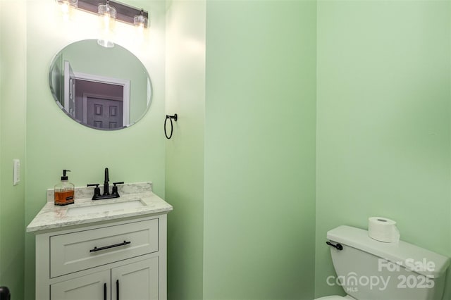 17318 Cambridge Grove Dr, Huntersville, NC 28078 - bathroom with toilet and vanity