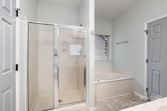 17318 Cambridge Grove Dr, Huntersville, NC 28078 - full bath featuring a stall shower and a garden tub