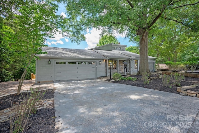 1096 Palmyra Dr, Tega Cay, SC 29708 - view of front of property featuring a garage, driveway, and a shingled roof