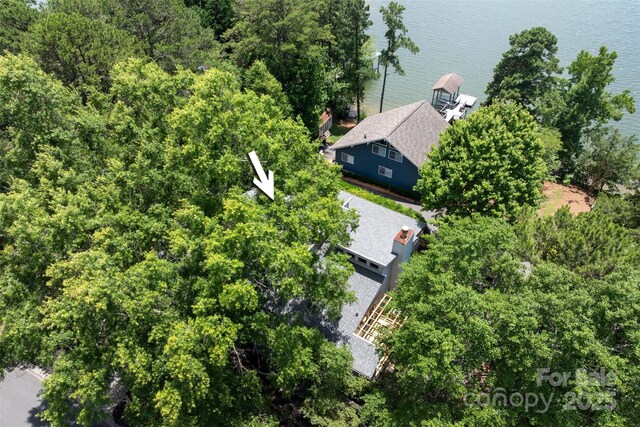 1096 Palmyra Dr, Tega Cay, SC 29708 - view of subject property featuring a nearby body of water