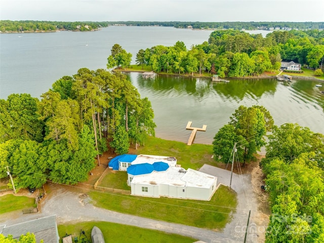 3911 Sandy Point Dr, York, SC 29745 - drone / aerial view of a nearby body of water