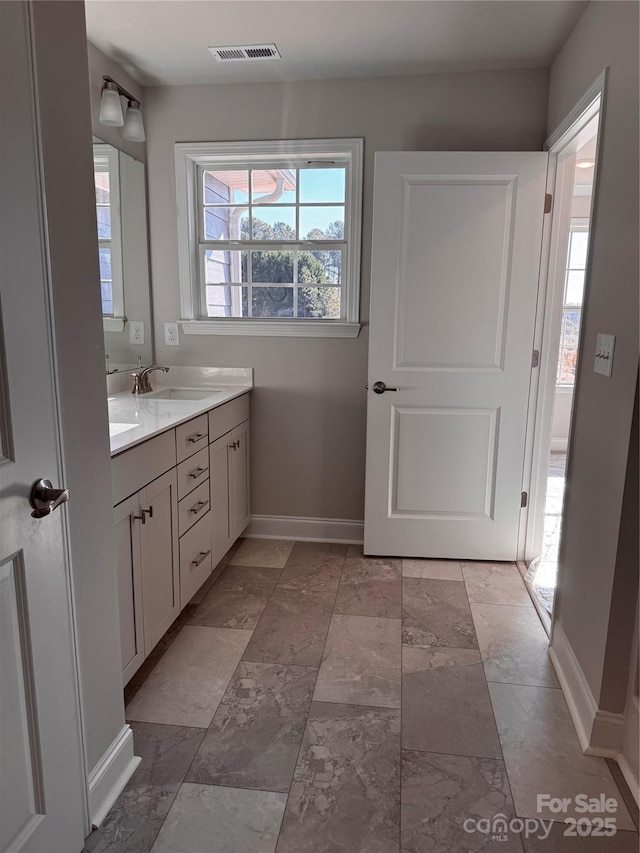 4041 Port Richmond Ave Unit 9, Gastonia, NC 28056 - full bathroom with baseboards and double vanity