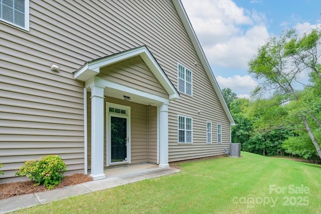 11945 Red Rust Ln, Charlotte, NC 28277 - property entrance with a yard