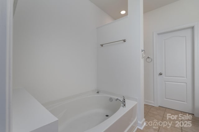 11945 Red Rust Ln, Charlotte, NC 28277 - full bath with a bath and tile patterned flooring