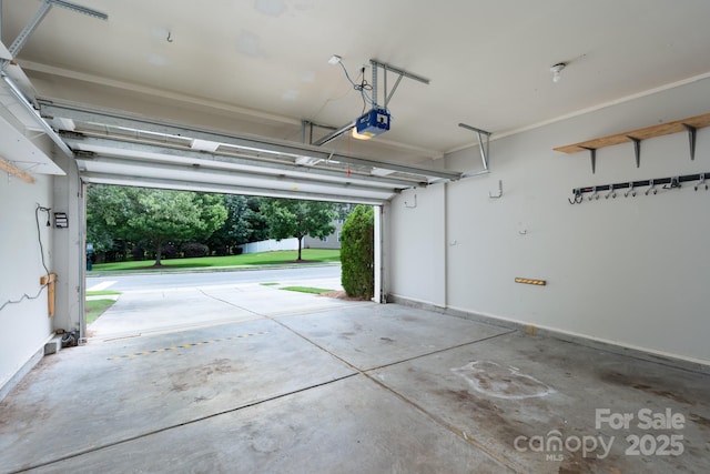 11945 Red Rust Ln, Charlotte, NC 28277 - garage featuring a garage door opener