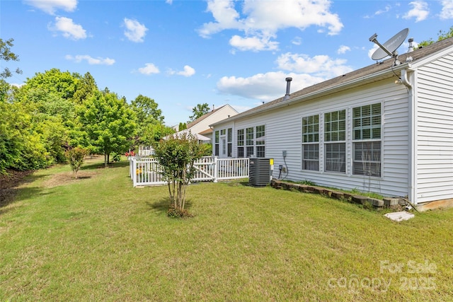 8410 Darcy Hopkins Dr, Charlotte, NC 28277 - rear view of property with central AC