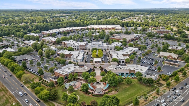 8410 Darcy Hopkins Dr, Charlotte, NC 28277 - bird's eye view of a heavily wooded area