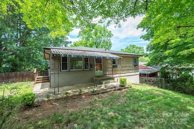 49 Jeffress Ave, Asheville, NC 28803 - view of front facade with brick siding
