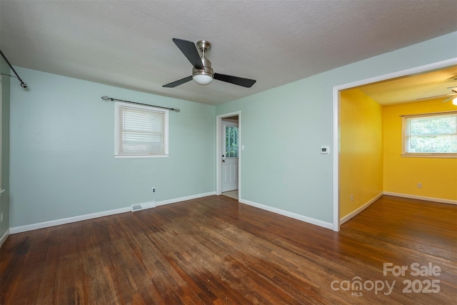 49 Jeffress Ave, Asheville, NC 28803 - unfurnished room with ceiling fan and hardwood / wood-style flooring
