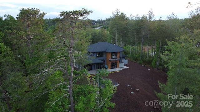 223 Linville View Dr, Nebo, NC 28761 - view from above of property featuring a forest