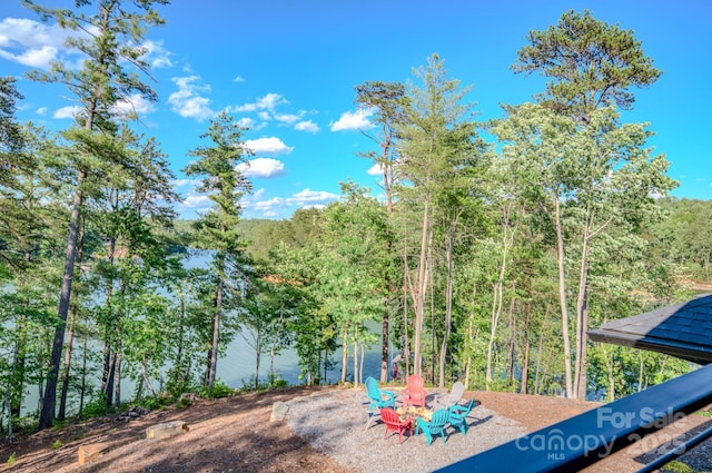 223 Linville View Dr, Nebo, NC 28761 - view of yard with a view of trees
