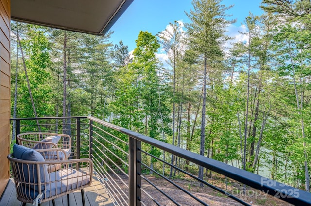 223 Linville View Dr, Nebo, NC 28761 - view of balcony