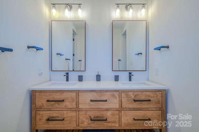 223 Linville View Dr, Nebo, NC 28761 - full bath with double vanity