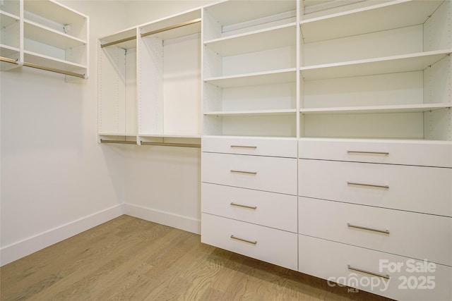 118 W Laurel Ln, Etowah, NC 28729 - spacious closet with light wood finished floors