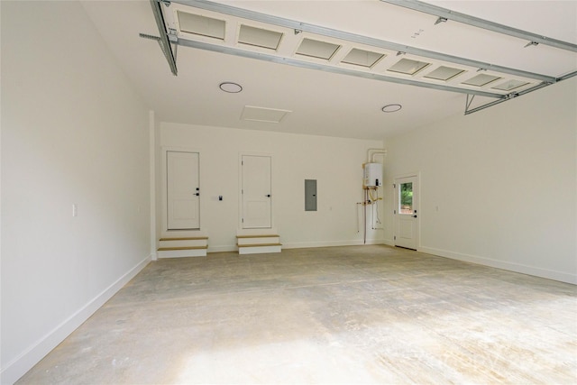 118 W Laurel Ln, Etowah, NC 28729 - garage featuring electric panel and tankless water heater