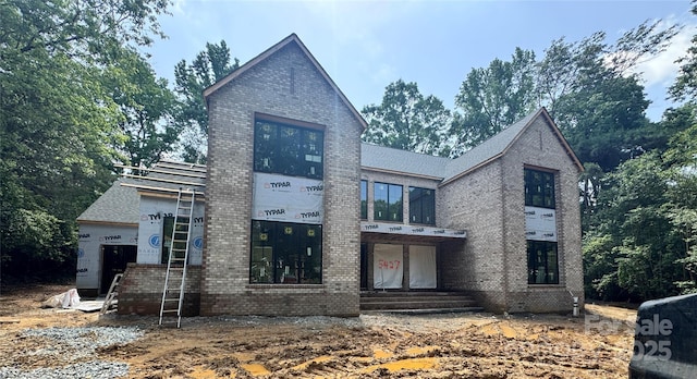 5427 Addison Dr, Charlotte, NC 28211 - property under construction with brick siding and entry steps