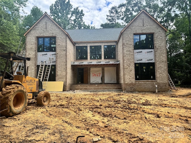 5427 Addison Dr, Charlotte, NC 28211 - view of front facade with brick siding