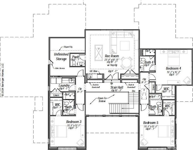 5427 Addison Dr, Charlotte, NC 28211 - room layout