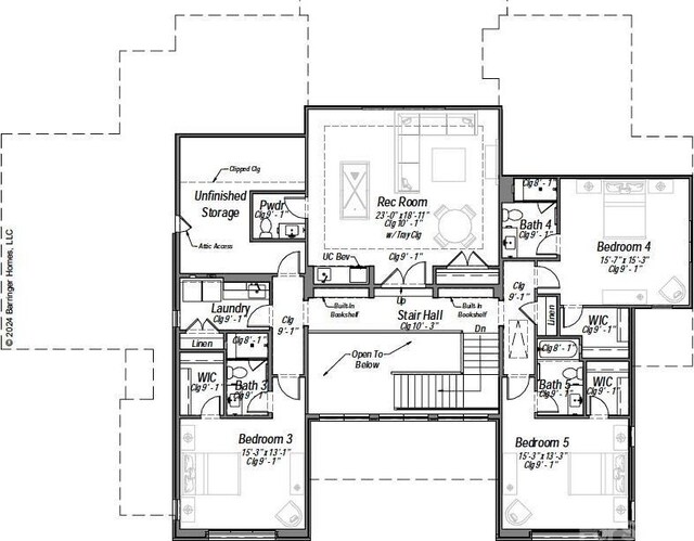 5427 Addison Dr, Charlotte, NC 28211 - room layout