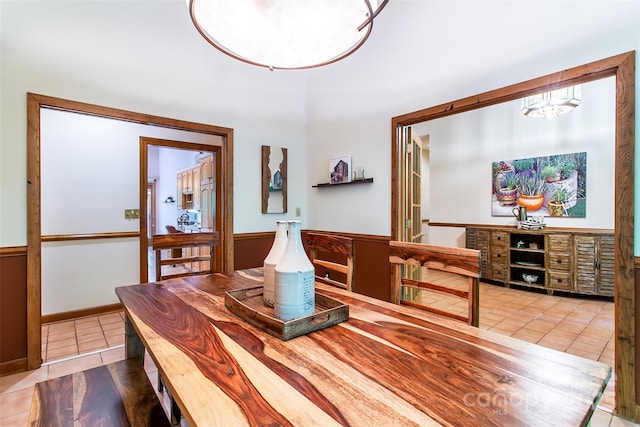 200 Maple Hill Dr, Flat Rock, NC 28731 - dining room featuring light tile patterned floors