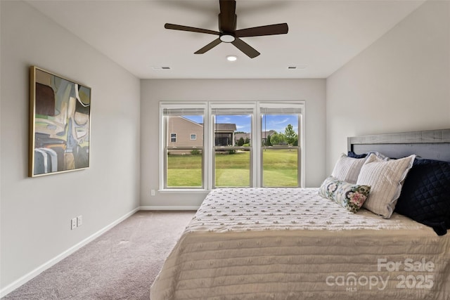 2329 Delaney Dr, Fort Mill, SC 29715 - carpeted bedroom with baseboards and ceiling fan