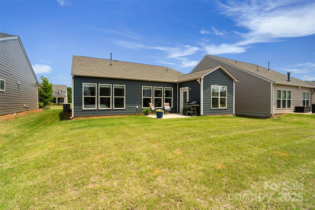 2329 Delaney Dr, Fort Mill, SC 29715 - rear view of property with a patio area and a yard