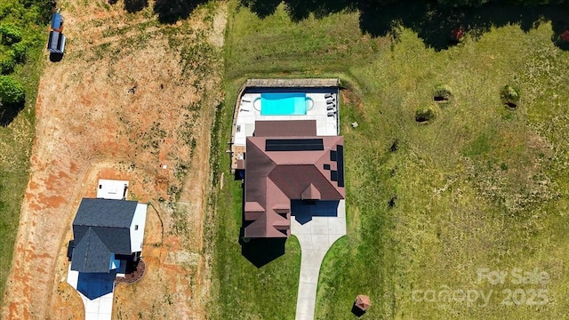1974 Glen Manor Ct, Lincolnton, NC 28092 - aerial overview of property's location featuring a pool area