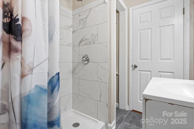 220 Pinehurst Ln, Newton, NC 28658 - full bath with a shower stall and vanity
