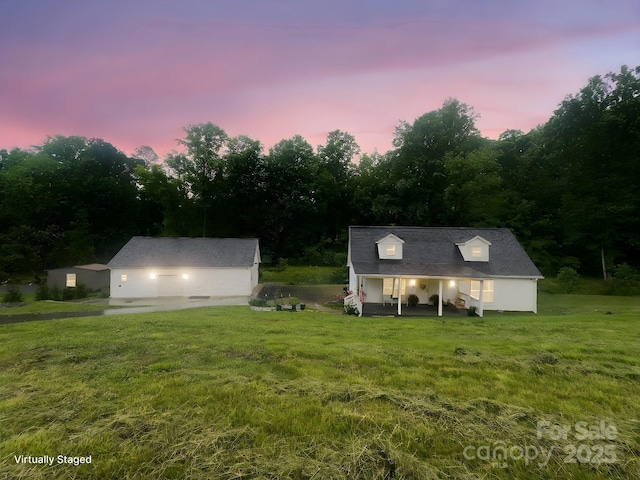 1135 Brook Path Trl, Denver, NC 28037 - view of front of home featuring a front yard and an outbuilding