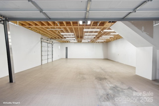 1135 Brook Path Trl, Denver, NC 28037 - basement featuring a garage