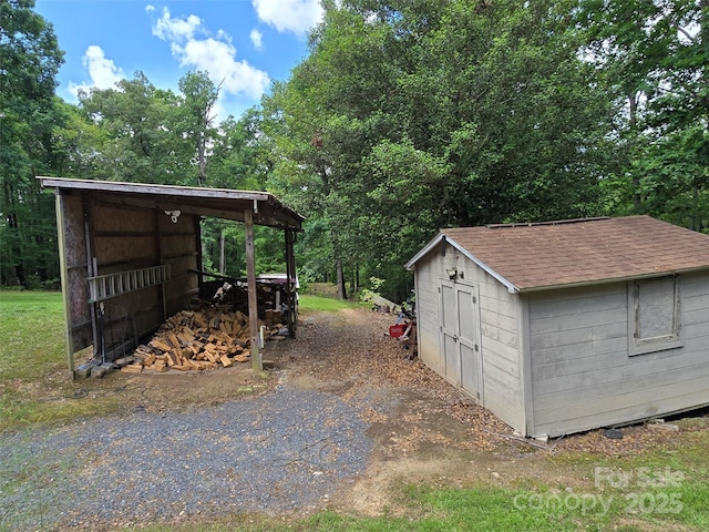 490 Deberry Rd, Mount Gilead, NC 27306 - view of shed