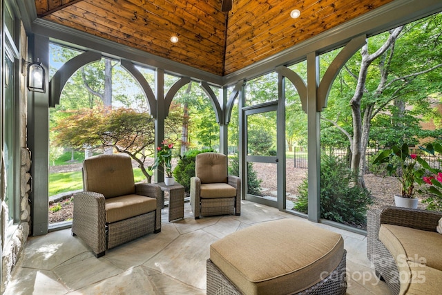 5523 Meadow Haven Ln, Charlotte, NC 28270 - view of sunroom